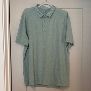 lululemon athletica Light Green Polo Shirt